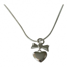 Hanger hart met strik